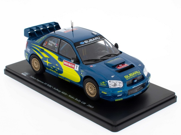 Модель 1:24 SUBARU Impreza S9 WRC #7 